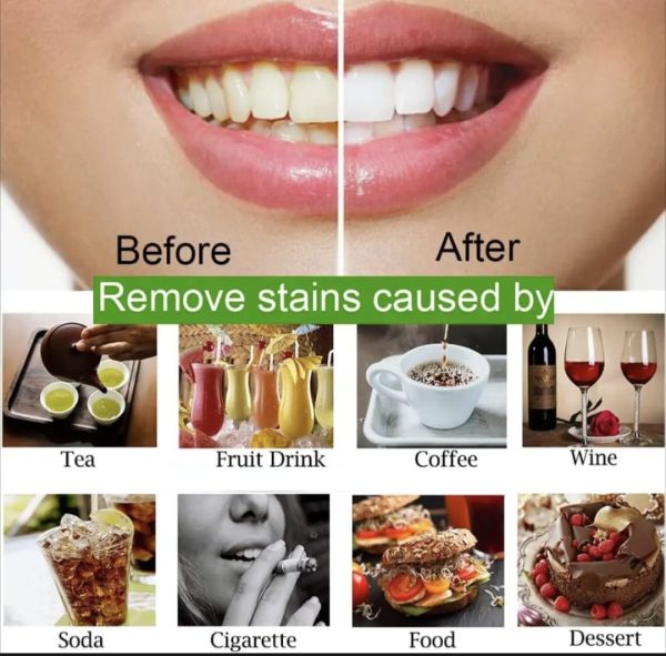 Charcoal Teeth Whitening Powder Deep Cleansing
